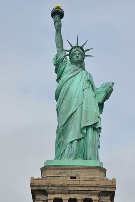 Auf Liberty Island: Die Freiheitsstatue