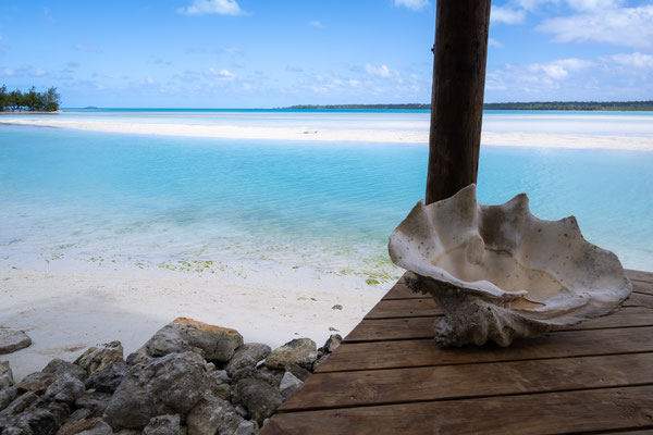 Aitutaki - erster Besuch im 'Blue Lagoon Restaurant & Bar'