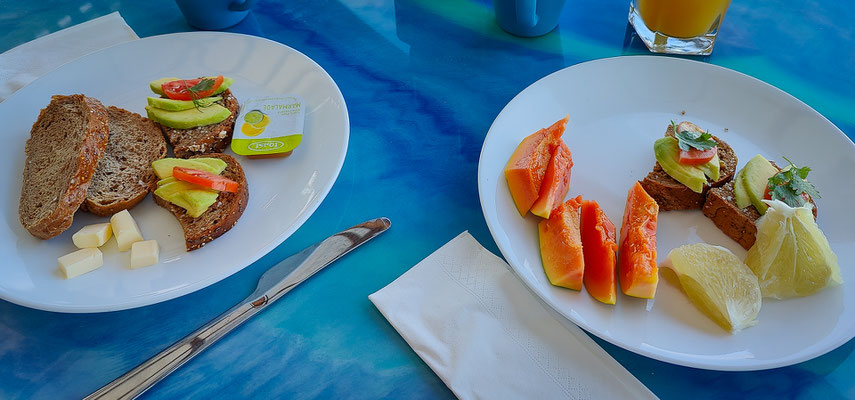 'Blue Lagoon Restaurant & Bar' Frühstück 