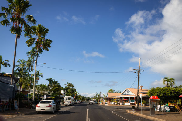 die Ortschaft Mission Beach