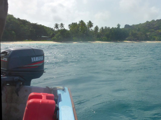 Ankunft 'Big Sister Island'