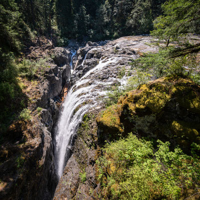 Englishman River Falls Provincial Park - Upper Falls