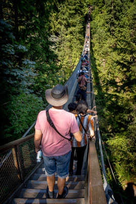 Capilano Suspension Bridge Park - die Hägebrücke