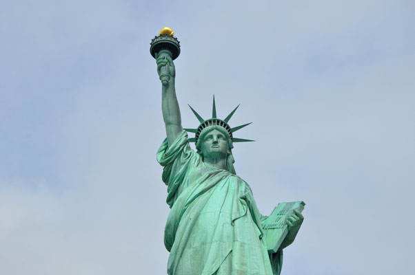 Auf Liberty Island: Die Freiheitsstatue