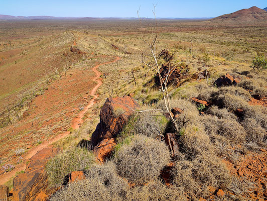 Wanderung Mount Bruce, Karijini National Park 