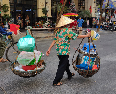 Hanoi - unterwegs im Old Quarter