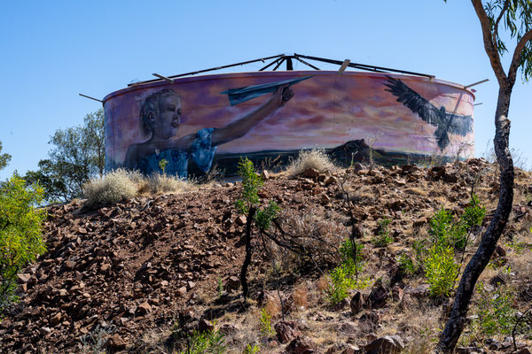 Cloncurry - Silo Art