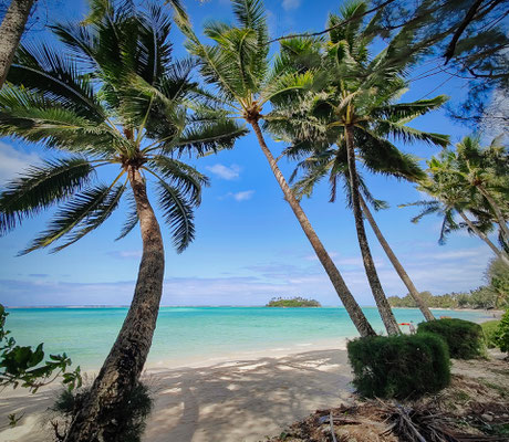 Muri Beach Village, der Strand