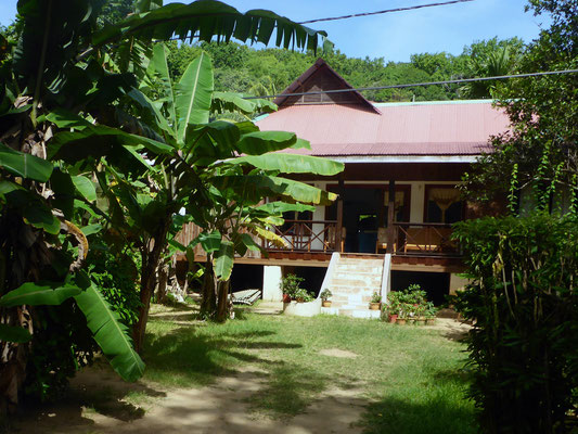 Unterwegs auf La Digue (Inselinneres)