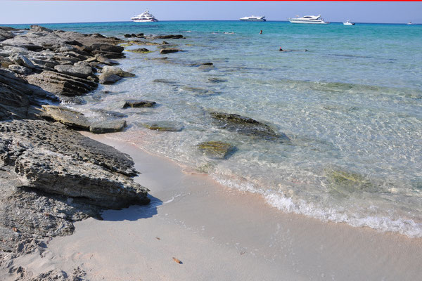 2013 - Camping 'U Paradisu', der Strand (in diesem Jahr ohne Seegras)