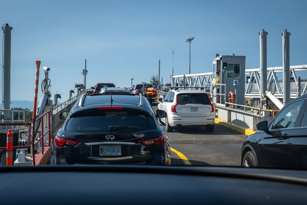 Ankunft Duke Point Ferry Terminal Vancouver Island