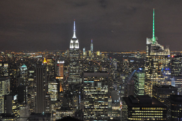 Aussicht vom Rockefeller Center - Top of The Rocks
