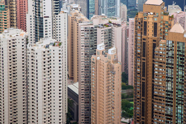 Aussicht vom Hongkong Peak