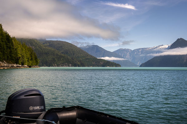 Port McNeill/Knight Inlet - Grizzly Tour mit 'Sea Wolf Adventures'