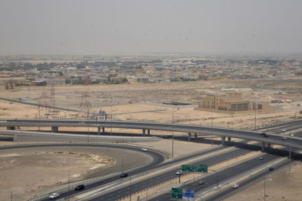 Landeanflug Dubai