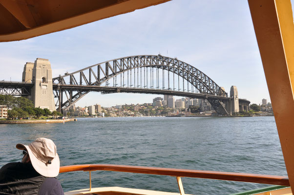 Fähre vom Circular Quay aus Richtung Manly