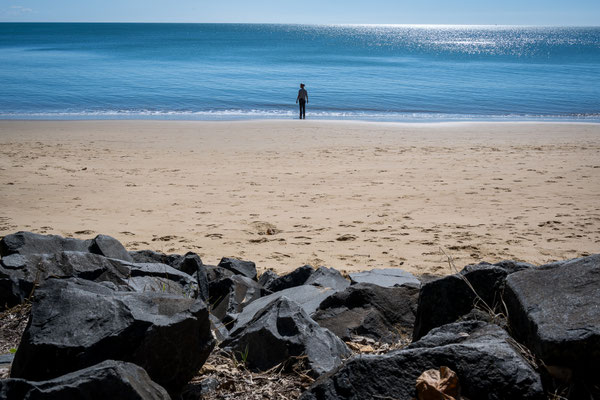 Hervey Bay - es ist Hochsaisaon am Strand