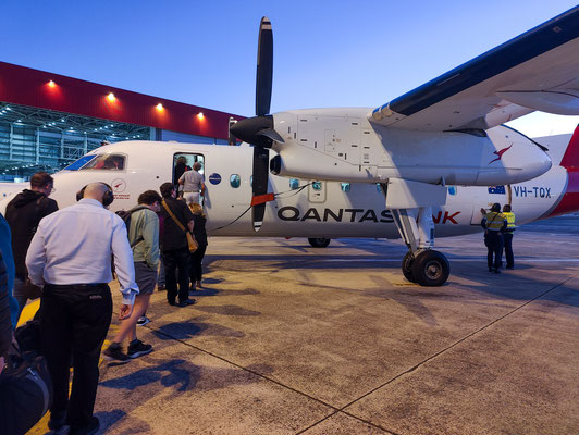 Domestic Airport Sydney - Flug nach Bendigo