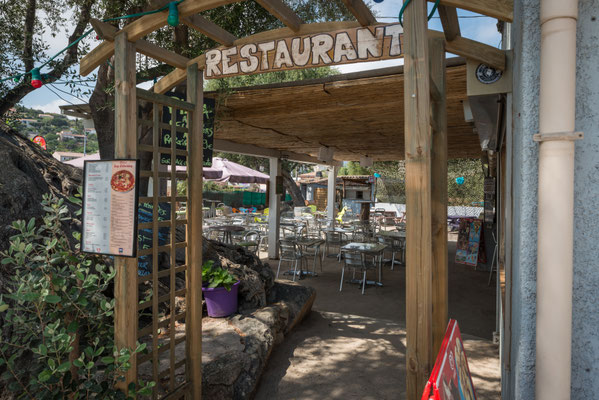 2016 - Camping 'Les Oliviers', das Restaurant
