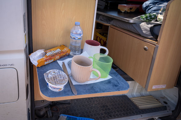 unterwegs durchs Outback - typischer Kaffee-Stopp