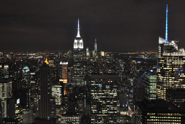 Aussicht vom Rockefeller Center - Top of The Rocks