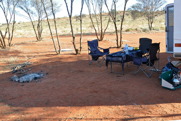 Sandy Way Rest Area (24-Stunden-Gratis-Camping) - Am Morgen