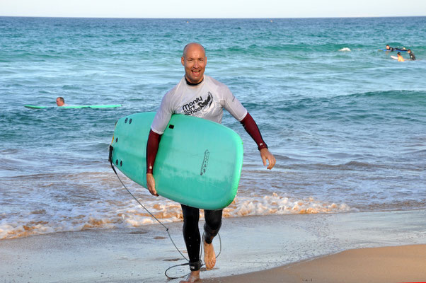 Manly Beach (Pazifik) - Surflektion