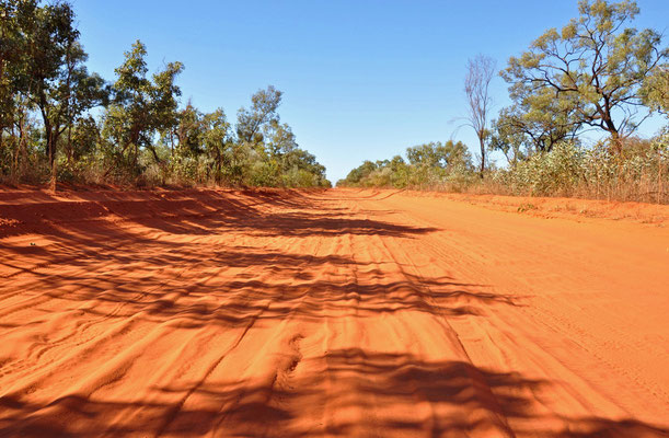 Sandpiste zum Cape Leveque