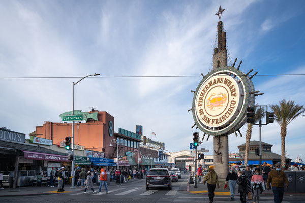 Fisherman's Wharf, San Francisco - Taylor Street