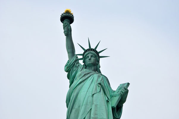 Auf Liberty Island: Die Freiheitsstatue