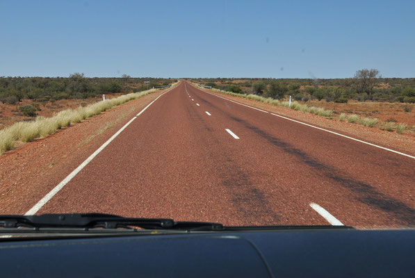 Auf dem Stuart Highway Richtung Süden