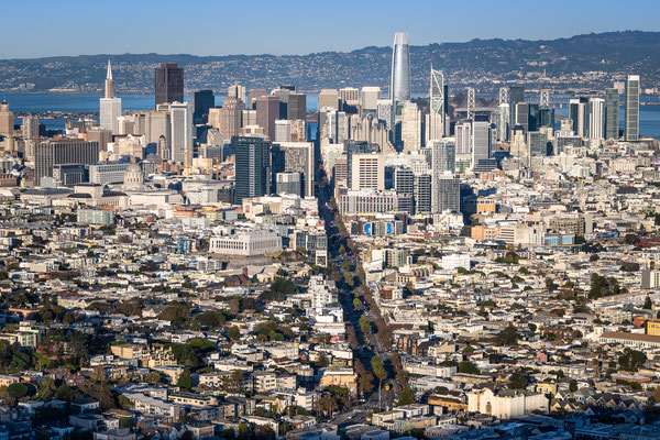 Twin Peaks - Aussicht auf San Francisco