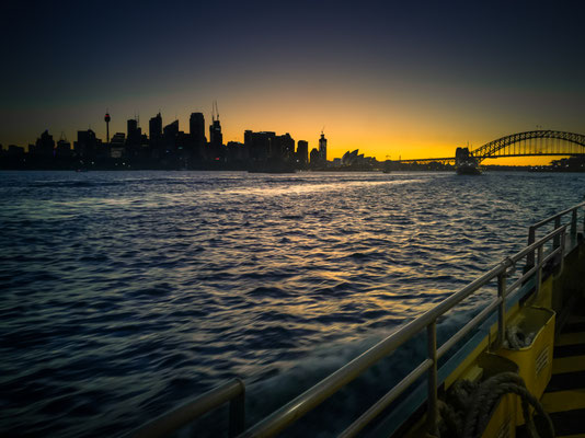 Sydney Ferry - Sunset
