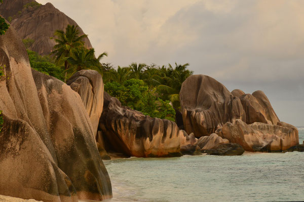 Anse Source d'Argent - gegen Abend