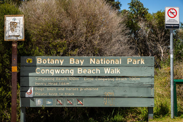 Botany Bay NP - Congwong Beach
