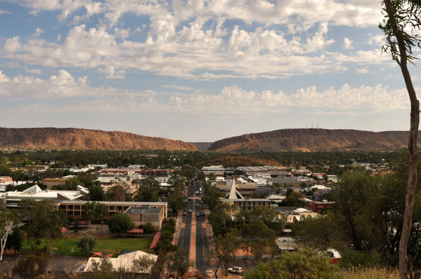 Alice Springs - Aussicht vom Anzac Hill