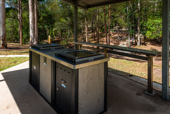 Simpson Falls Picnic Area - die allgegenwärtigen Australischen Gasgrills