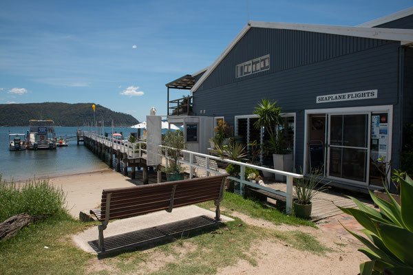 Boathouse Palm Beach - Fähre auf die andere Seite zum 'Ku-Ring-Gai Chase National Park'