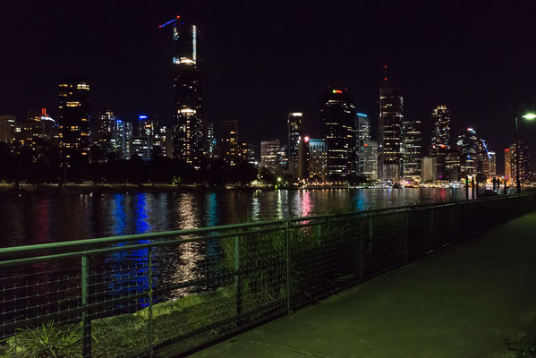 Brisbane Skyline - Aussicht vom Kangaroo Point