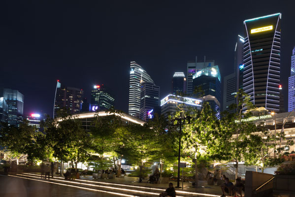 beim Merlion - Skyline by Night