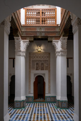 Medersa Ben Youssef / Koranschule - der Innenhof