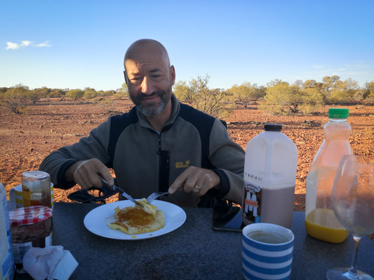 Pancakes zum Frühstück