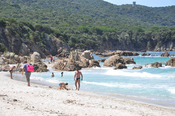 2011 - Camping 'Cupabia', der Strand