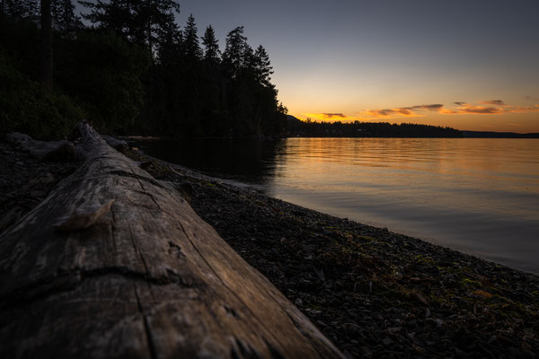 Chemainus - Cook Beach Park, Sunset