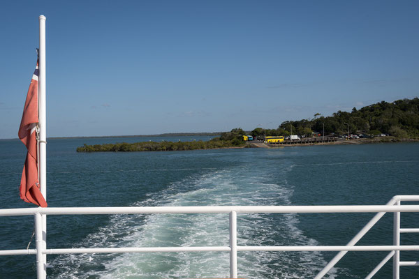 River Heads, Hervey Bay - auf der Fähre