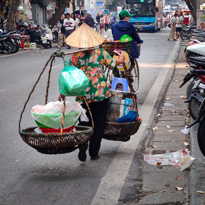 Hanoi - unterwegs im Old Quarter