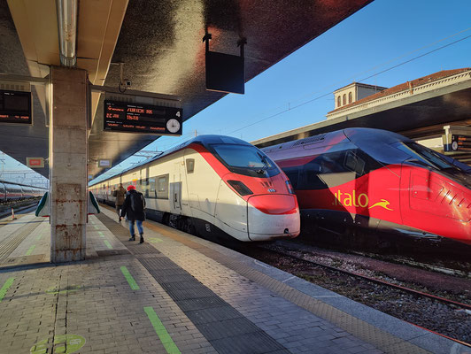 Venedig - der Eurocity nach Zürich