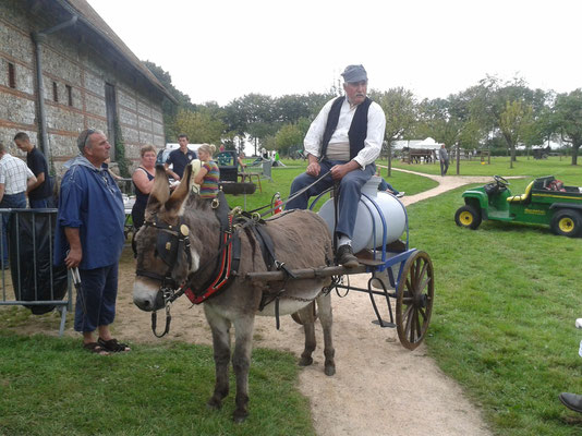 Didier sur une godène