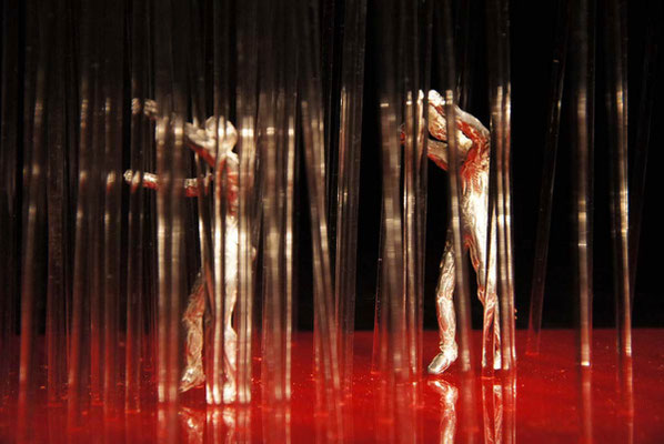 Men in thicket