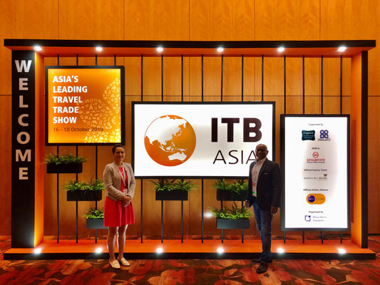 ITB Asia 16-18 Oct 2019 : Welcome Stand, Independent and Luxury Hotels Representation  - GSA Hospitality